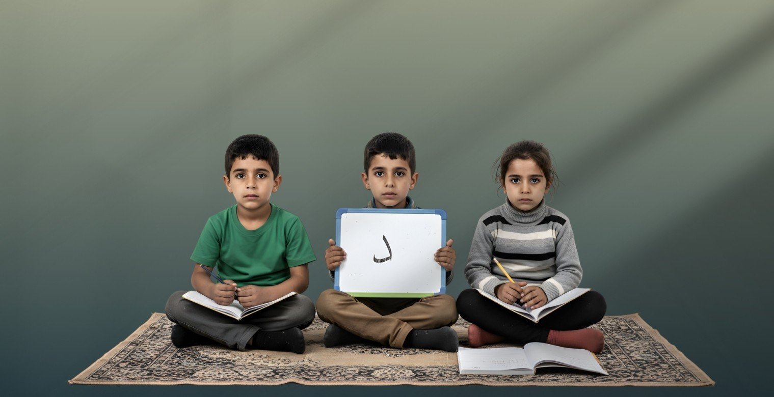 كارثة جيل: أطفال غزة ينسون أبجديات التعليم
