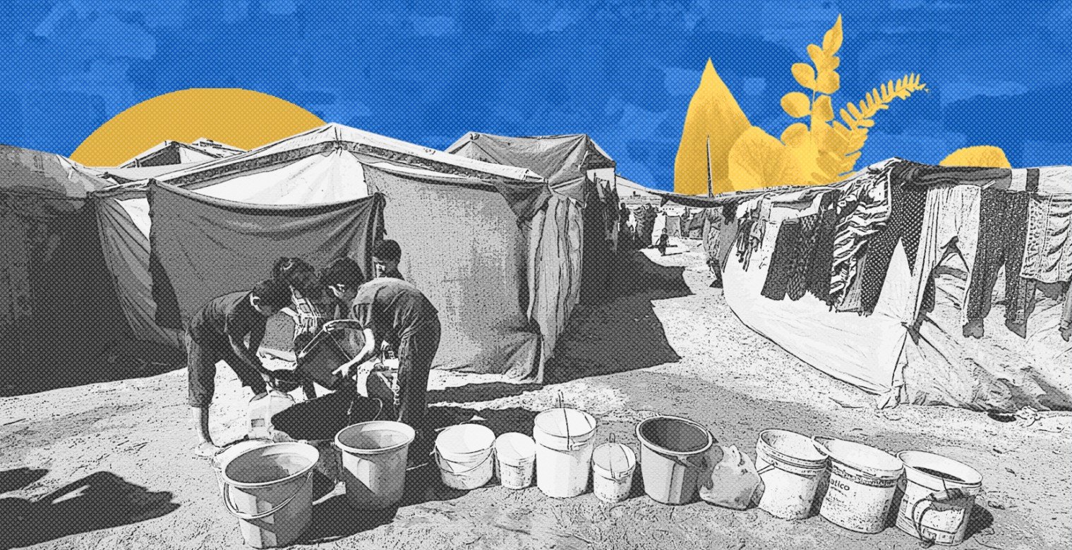 شح المياه والنازحين: معاناة متعددة الأوجه