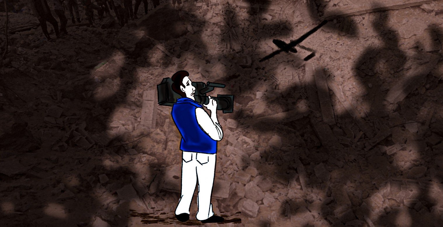 بين الصوت والصمت: حياة صحفيي غزة في زمن العدوان