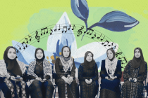 بالصور: فرقة نسائية لإحياء الأغاني التراثية بغزة