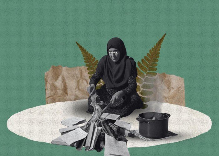 آخر الخيارات: الكتب وقود للطهي