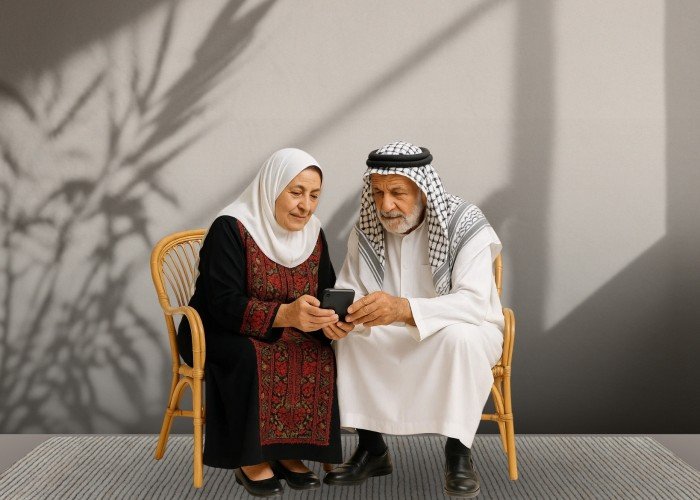 كبار السن يستبدلون غرف الجلوس بـ "جروبات العائلة"