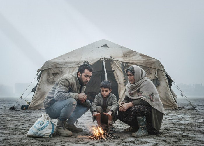 الشتاء يعرّي هشاشة توزيع المساعدات في غزة