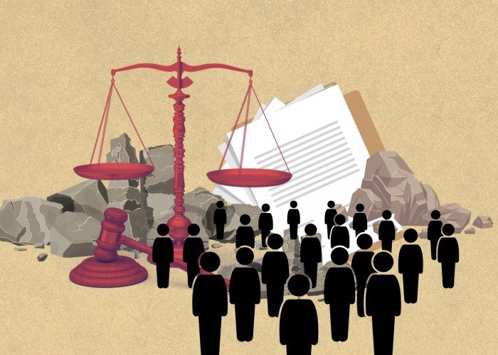 عدالة مفقودة: قضايا معلقة بين حطام المحاكم