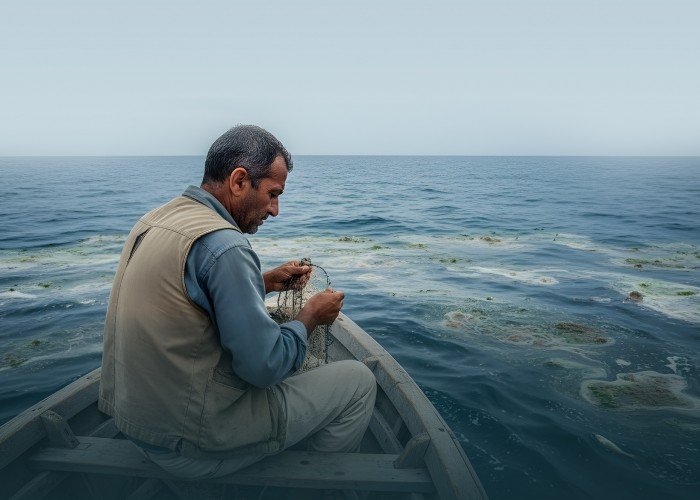 صيادو غزة: حين يصبح البحر نفسه تهديدًا للحياة