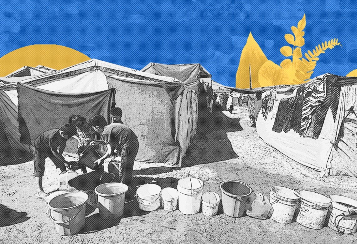 شح المياه والنازحين: معاناة متعددة الأوجه