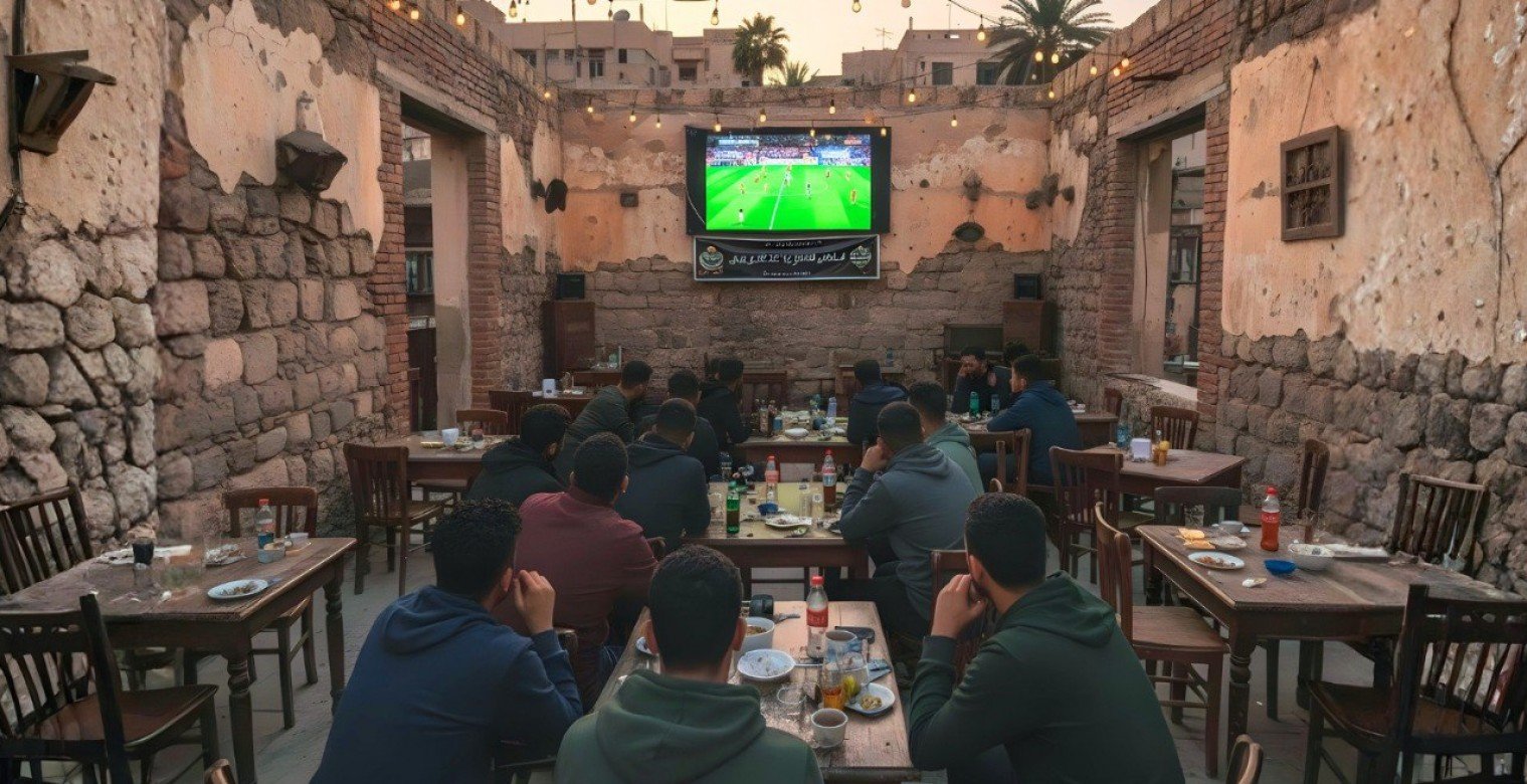 شاشة المقهى: ملاذ الشباب الناجين من جحيم النزاع