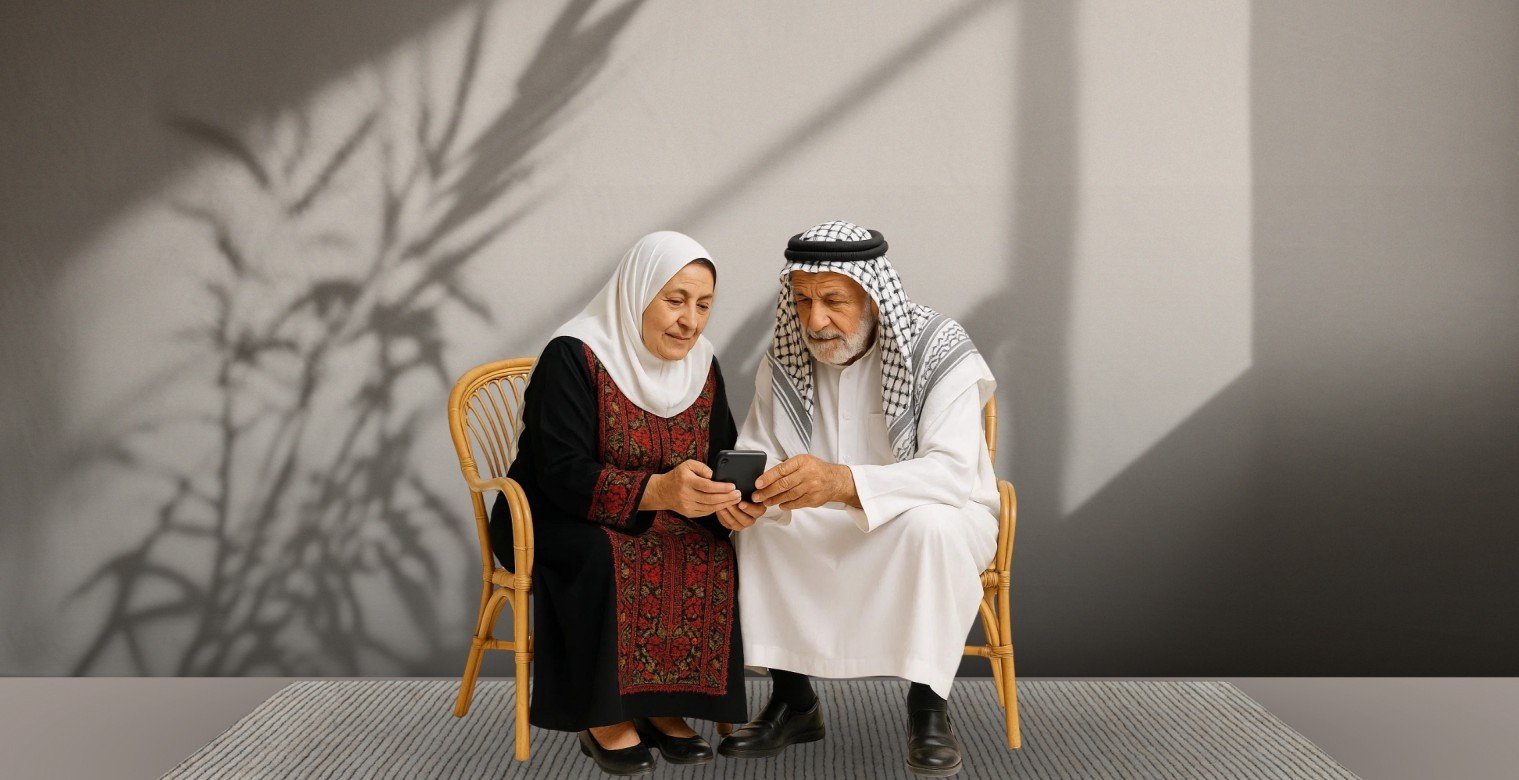 كبار السن يستبدلون غرف الجلوس بـ "جروبات العائلة"