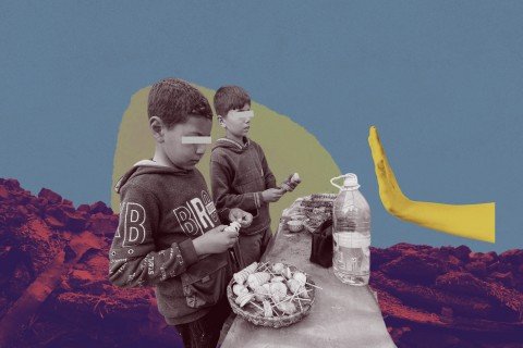 الجوع يجرُ الأطفال لمسليات فاسدة وسامة