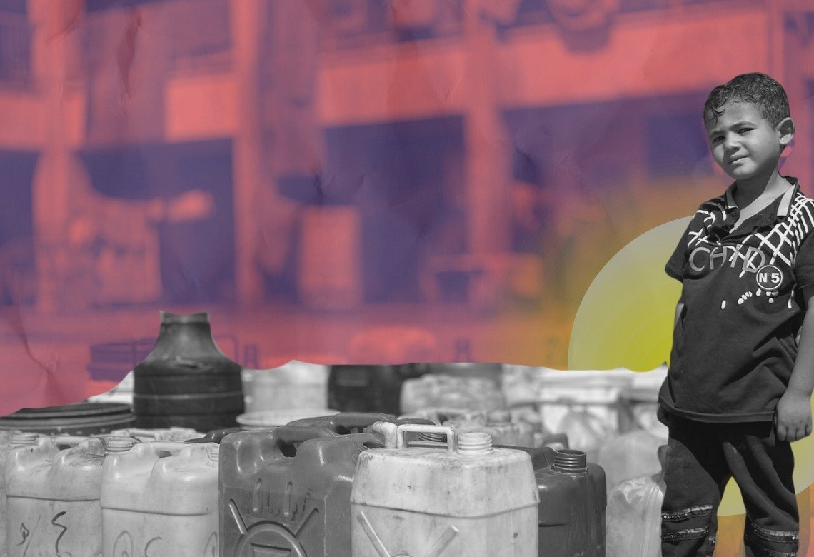 انقطاع المياه: طابور ممتد نحو كوب ماء