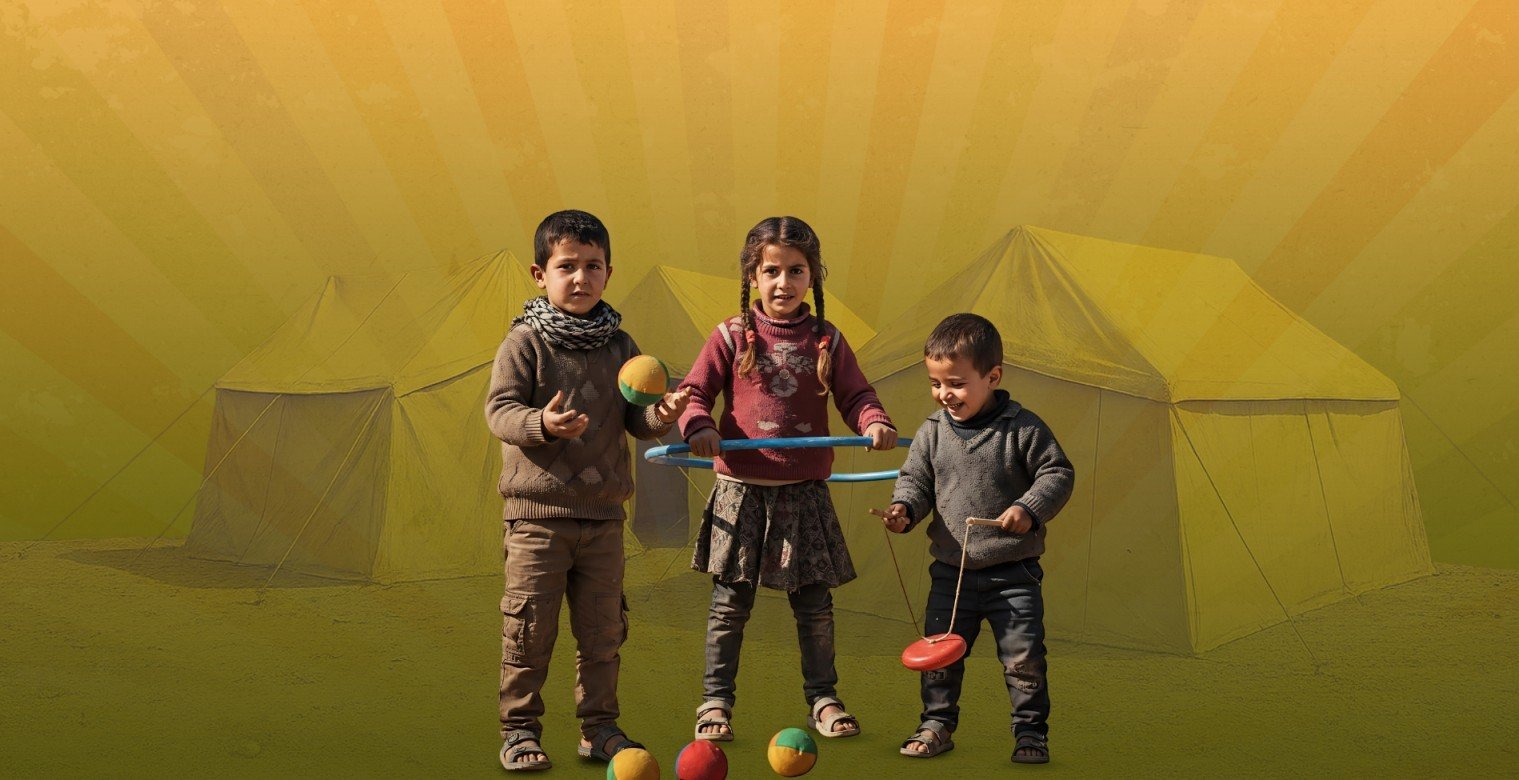 سيرك الحرب: ضحكات بهلوانية وسط القصف