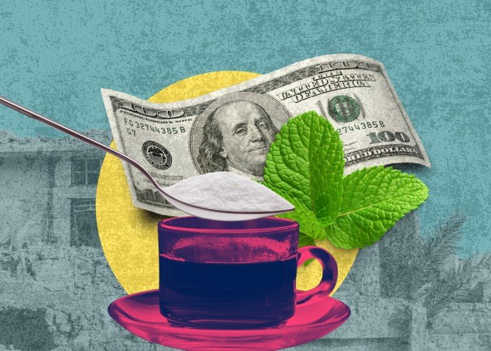 أن تشتري السكر بمقدار ملعقة