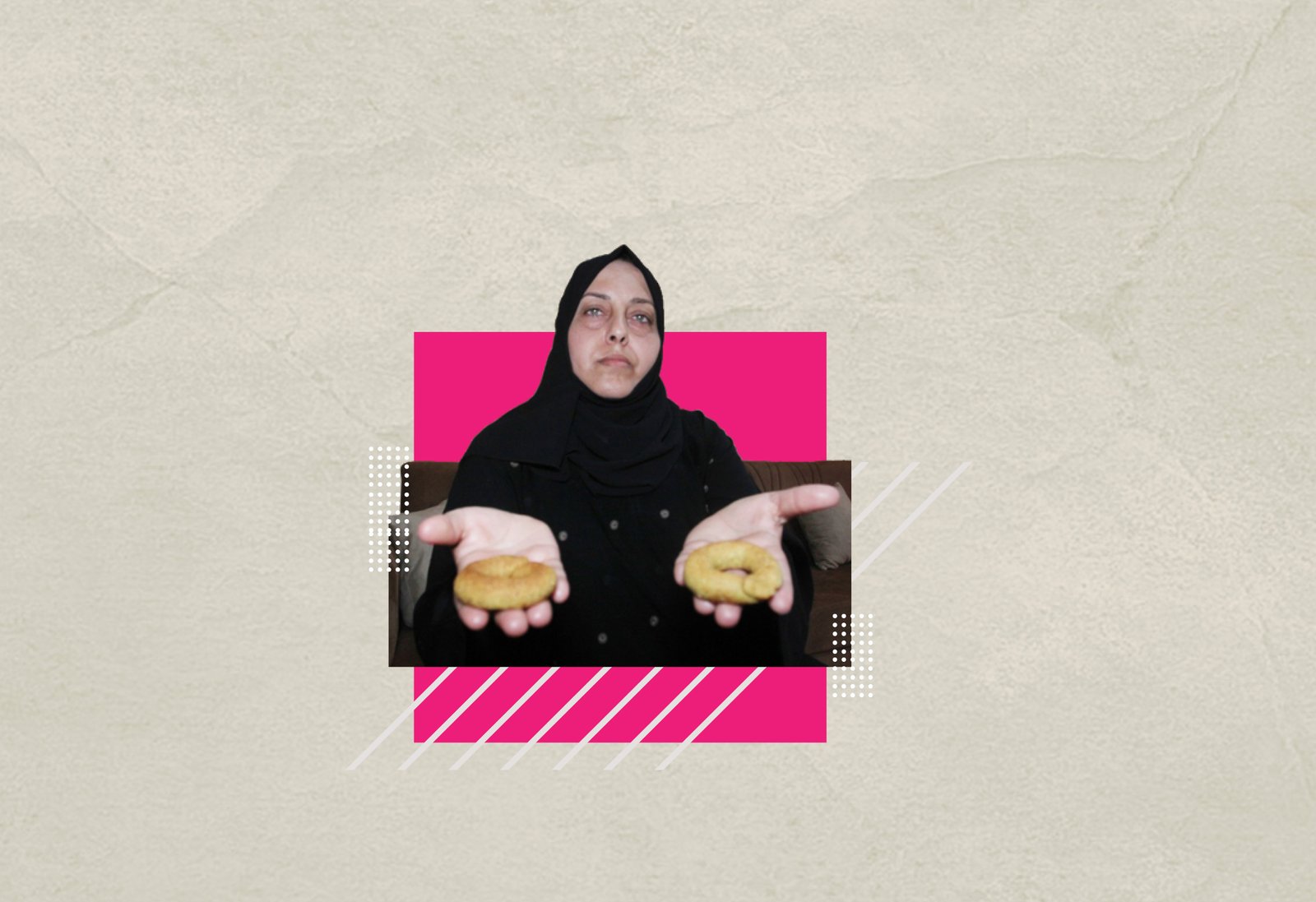كعك العيد .. مصدر رزق أم حسن